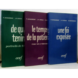 De qui tenir: Portraits de famille + Le temps de la patience:...
