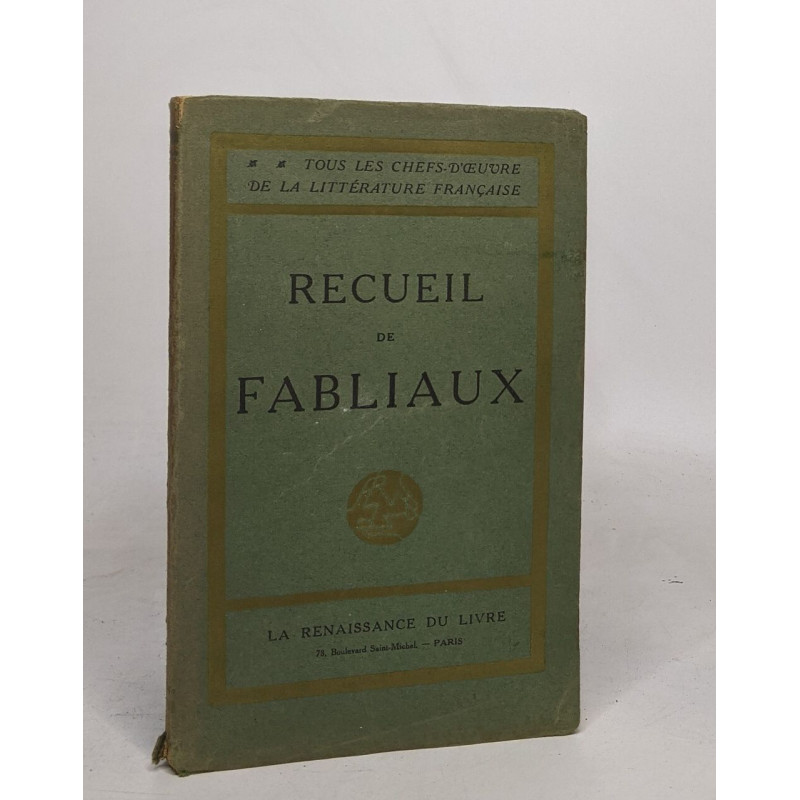 Recueil de Fabliaux