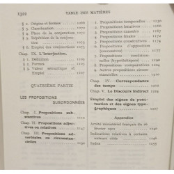 Le bon usage. Grammaire française avec des remarques sur la langue...