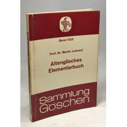 Altenglisches elementarbuch / Band 1125