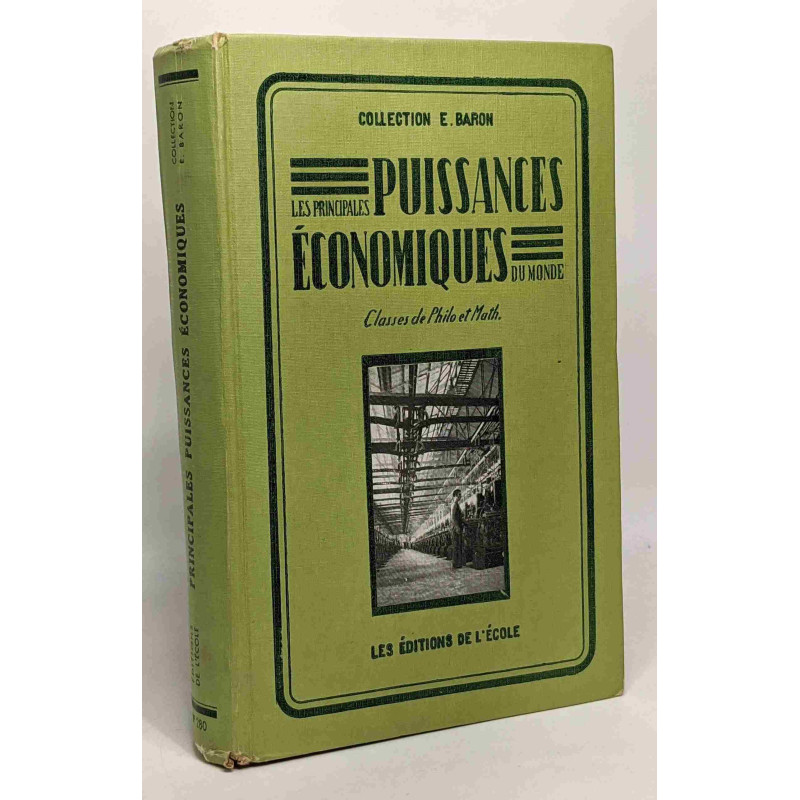 Principales puissances économiques du monde - classes de...