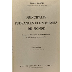 Principales puissances économiques du monde - classes de...