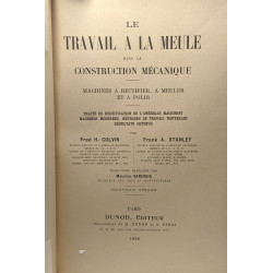 Le travail à la meule dans la construction mécanique - machines à...