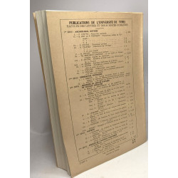 Hadrumetum - publications de l'université de Tunis - 1re série:...