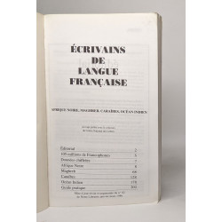 Notre librairie n°108 janvier-mars 1992: Écrivains de langue...