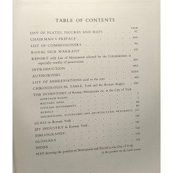 Eburacum - Roman York - VOLUME 1. / an inventory of the historical...
