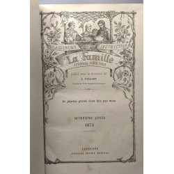 La famille journal pour tous - quinzième année 1874