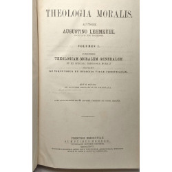 Theologia moralis. Auctore Augustino Lehmkuhl. [2 Bände/volumes]....