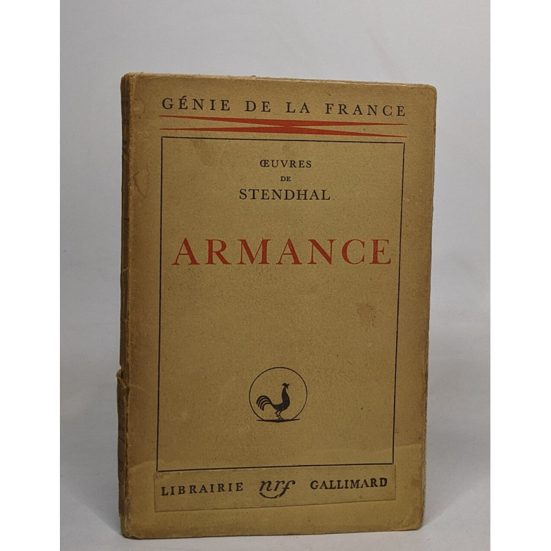 Oeuvres de stendhal: Armance