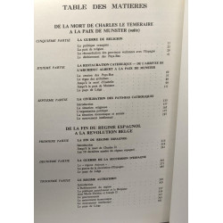 Histoire de Belgique des origines à nos jours - TOME III