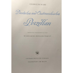 Deutsches und oesterreichisches porzellan