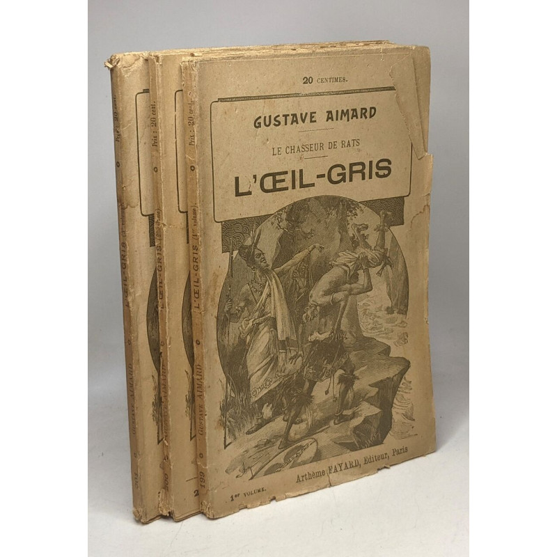 L'Oeil-Gris - Le chasseur de rats - VOLUME 1-2-3