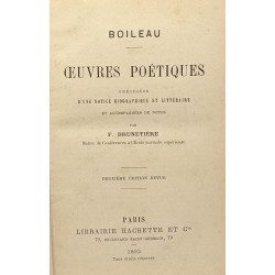 Oeuvres poétiques précédées d'une notice biographique et...