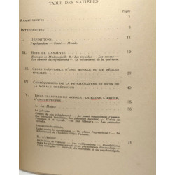 La psychanalyse et la morale