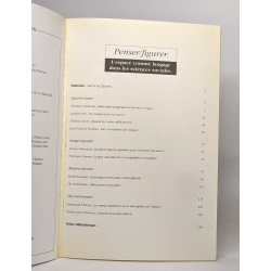 Penser/figurer - L'espace comme langage dans les sciences sociales