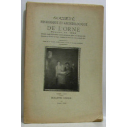 Société historique et archéologique de l'orne - tome LVII - année 1938