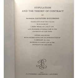 Stipulation and the theory of contract