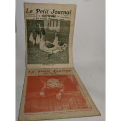 Lot de 18 numéros de l'hebdomadaire "le petit journal garicole et...