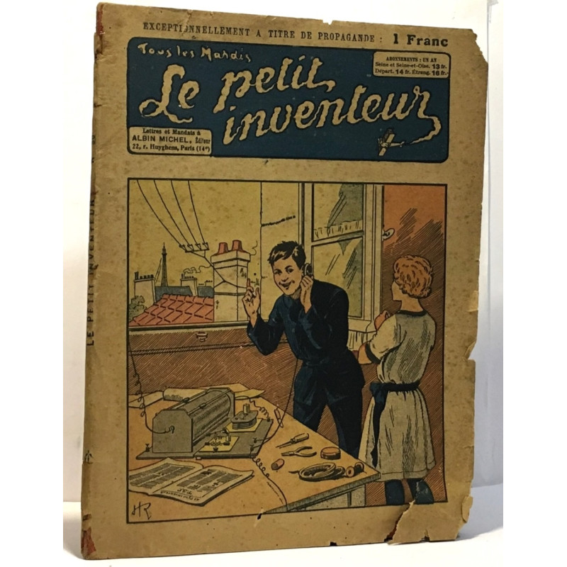 Le petit inventeur tout les mardis- numéro 146 3e année 29...