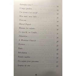 Le bleu des yeux - avec hommage de l'auteur