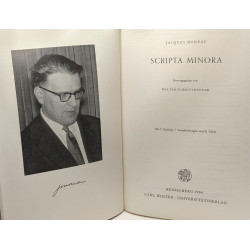Scripta minora / Annales universitatis saraviensis BAND 1