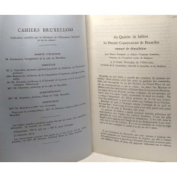 Cahiers bruxellois - revue trimestrielle d'histoire urbaine - TOME...