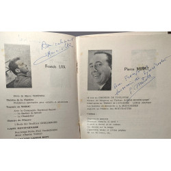 Le Carthaginois - réprésentation du 19/03/59 - (avec autographes...