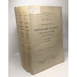 Introduction à la démographie historiques des villes d'Europe du...