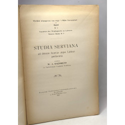 Studia serviana ad litteras graecas atque latinas pertinentia -...