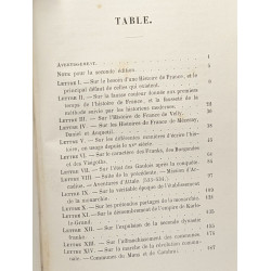 Lettres sur l'histoire de France -- pour servir d'introduction à...