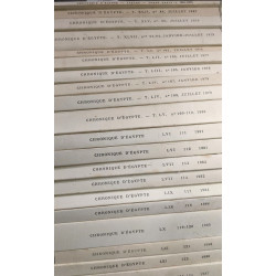 Chronique d'Egypte - bulletin périodique de la fondation...