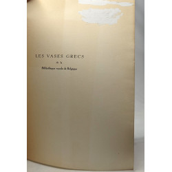 Les vases grecs de la bibliothèque royale de Belgique (cabinet des...