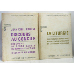 Discours au concile - discours de terre sainte de Bombay et à...