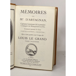 Mémoires de Mr. d'artagnan (tomes I à III)