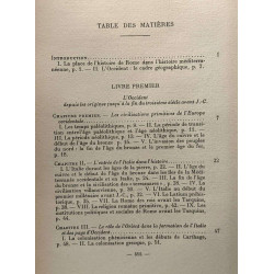 La conquête romaine / Peuples et civilisations histoire générale