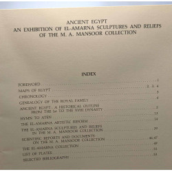 Ancient egypt an exhibition of El-Amarna sculptures and reliefs of...
