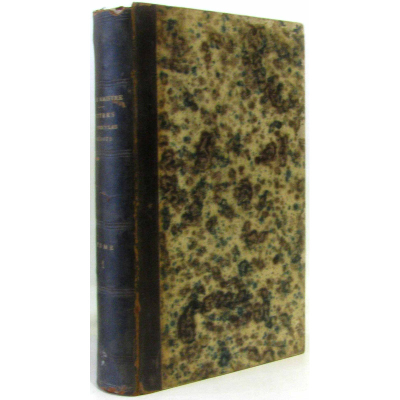 Lettres et opuscules inédits du comte Joseph de Maistre précédés...