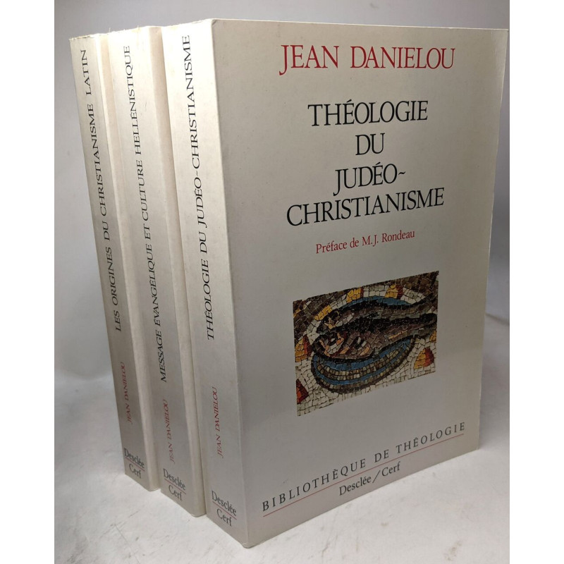 Théologie du Judéo-Christianisme + Message évangélique et culture...