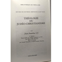 Théologie du Judéo-Christianisme + Message évangélique et culture...