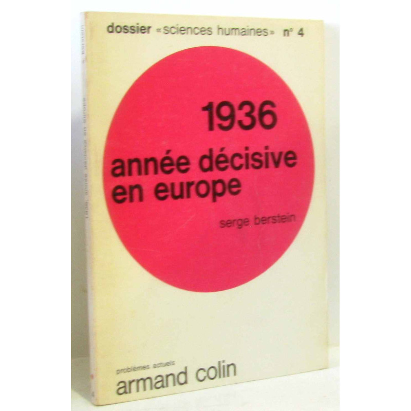 1936 année décisive en Europe