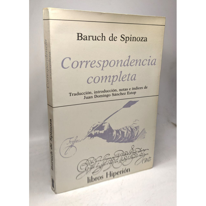 Correspondencia completa - traduccion introduccion notas e indices...