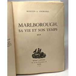 Marlborough sa vie et son temps - TOME 3