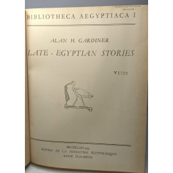 Late - Egyptian stories - Bibliotheca aegyptiaca I