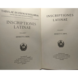 Inscriptiones latinae - tabulae in usum scholarum n°4