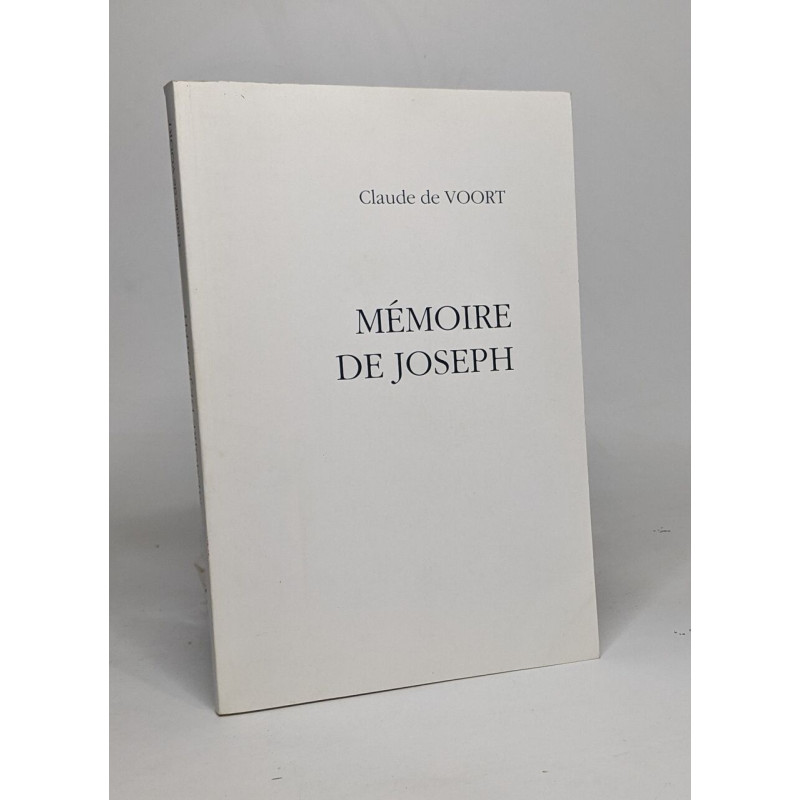 Mémoire de Joseph
