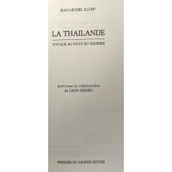 La Thaïlande - voyage au pays du sourire - écrit avec la...