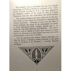 Thebes - The glory of a great past (non relié / not bound)