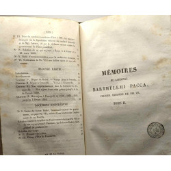 Mémoires du cardinal Barthélemi Pacca premier ministre de Pie VII...