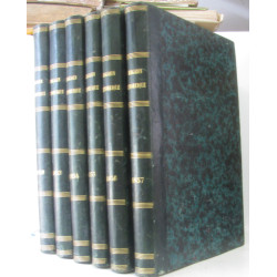 Le magasin pittoresque - un volume de 1849 et 4 volumes de 1853 à...