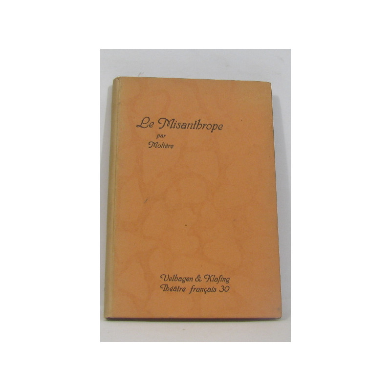Wörterbuch zu le misanthrope